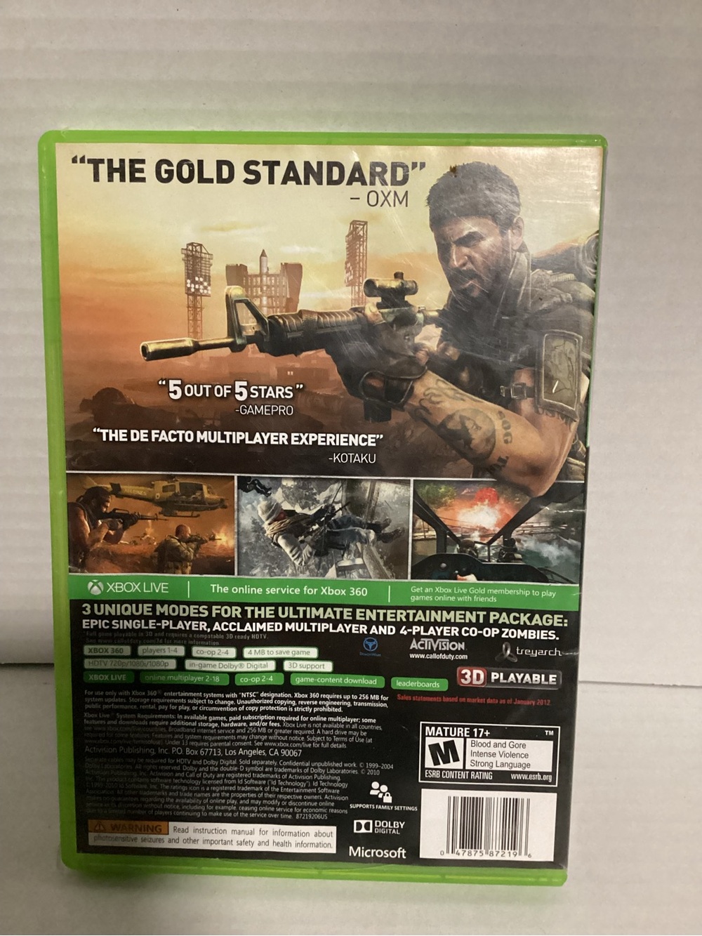 Microsoft Xbox 360 Call of Duty: Black Ops - Picture 2 of 5